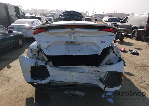 2018 Honda Civic Si from USA, damaged, VIN 2HGFC1E51JH707585